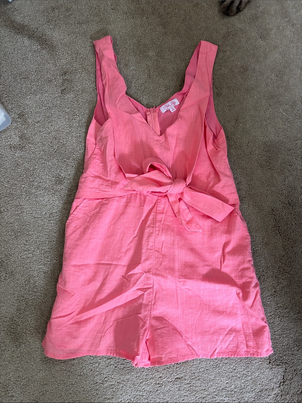 Pink Lily Pink Romper